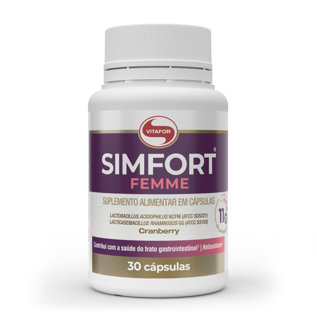 SIMFORT FEMME 30 CAPSULAS 650MG (CONTEUDO)