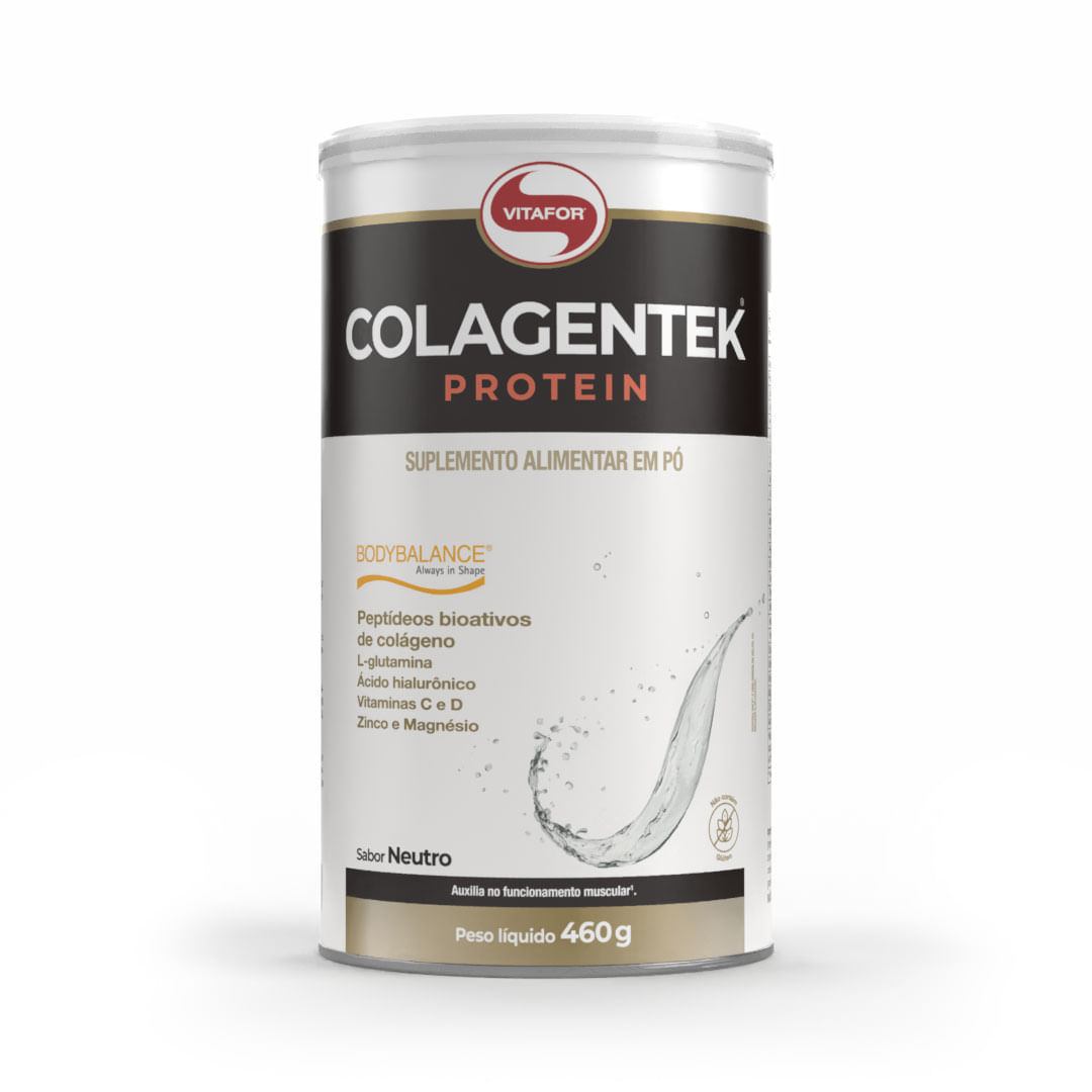 COLAGENTEK PROTEIN LATA 460G SABOR NEUTRO