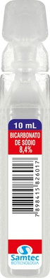 BICARBONATO DE SODIO 8,4% 10ML C/200