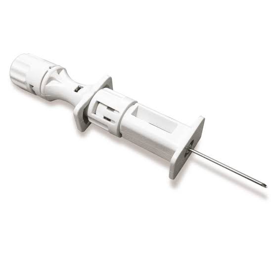 CANULA ASPIRACAO MEDULA OSSEA (MIELOGRAMA) ERGONOMICA 16 G X 25 A 90 MM BIOMEDICAL