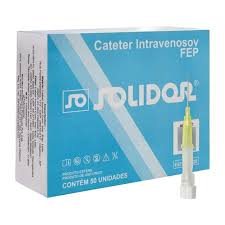 CATETER INTRA FEP 24G C/ 50 SOLIDOR (BM)