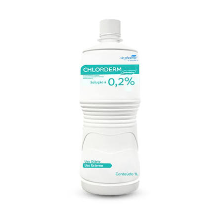 CLOREXIDINA 02% SOL.AQUOSA 1L (CHLORDERM)
