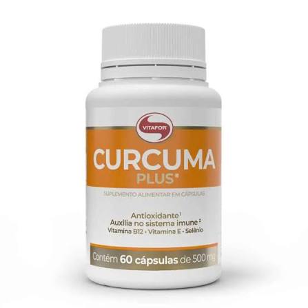CURCUMA PLUS 60 CAPSULAS 500MG (CONTEUDO)
