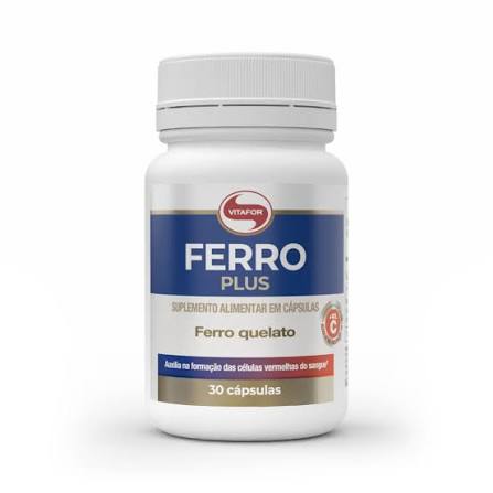 FERRO PLUS 30 CAPSULAS 500MG (CONTEUDO)