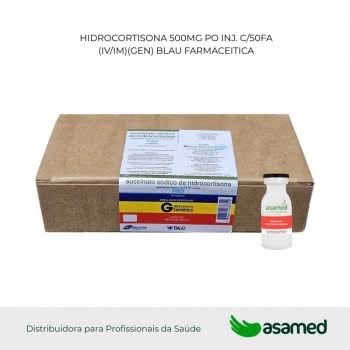 HIDROCORTISONA 100MG C/50 F/A S/ DIL. (ANDROCORTIL)