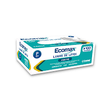 LUVA N/ESTERIL C/PO N/MEDICA M ECOMAX