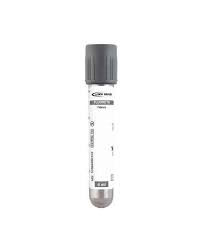 TUBO CINZA FLUO 2,5ML PLAS C/100 (PM)